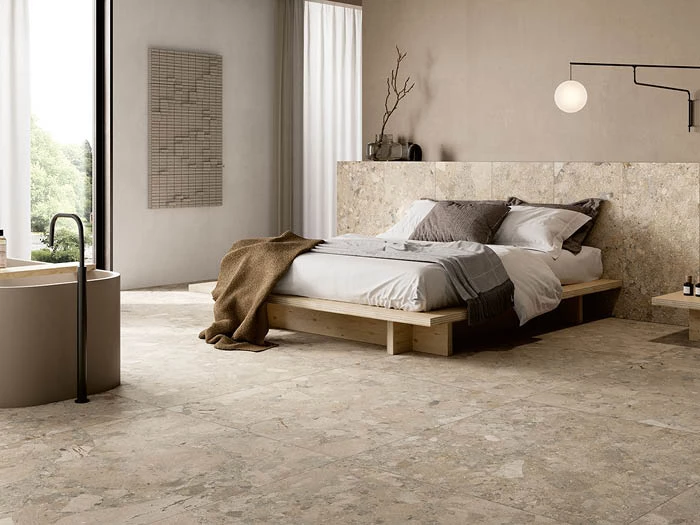 Vloertegel Beige 90.6x90.6 | 373-487 | Jan Groen Tegels